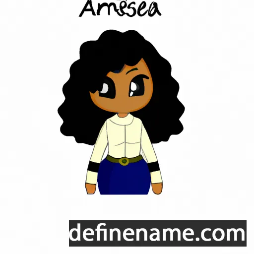 Aramesa cartoon