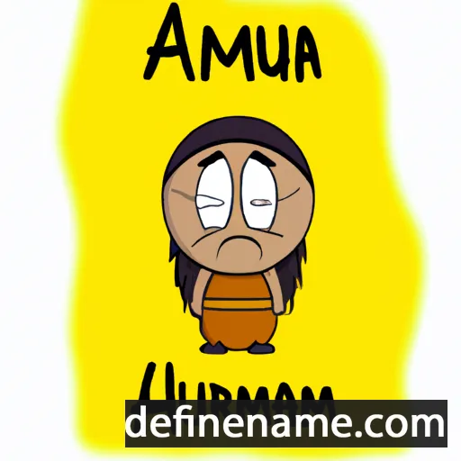 Aramuhi cartoon