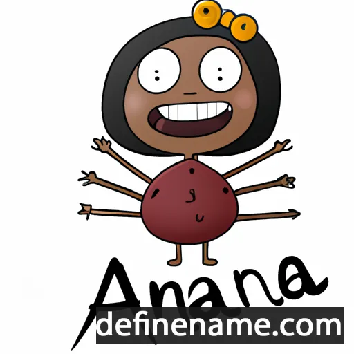 cartoon of the name Arana