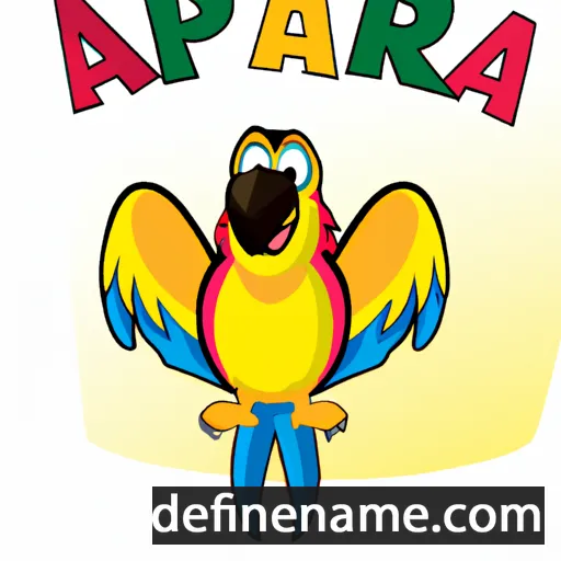 cartoon of the name Arara