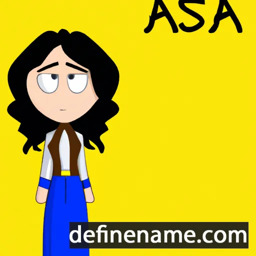 cartoon of the name Arasi