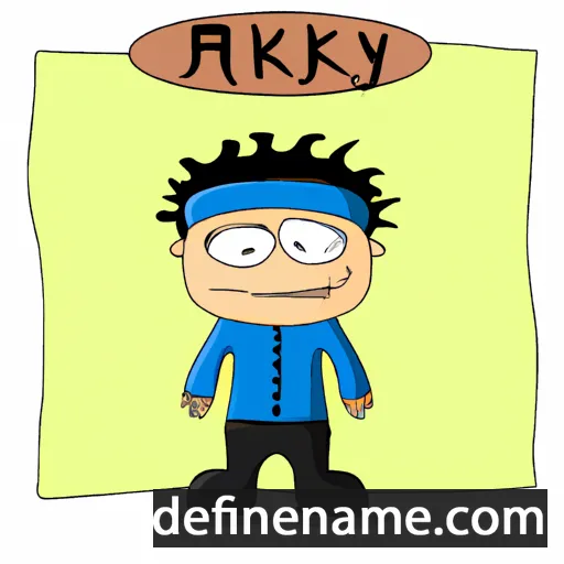 cartoon of the name Arayik