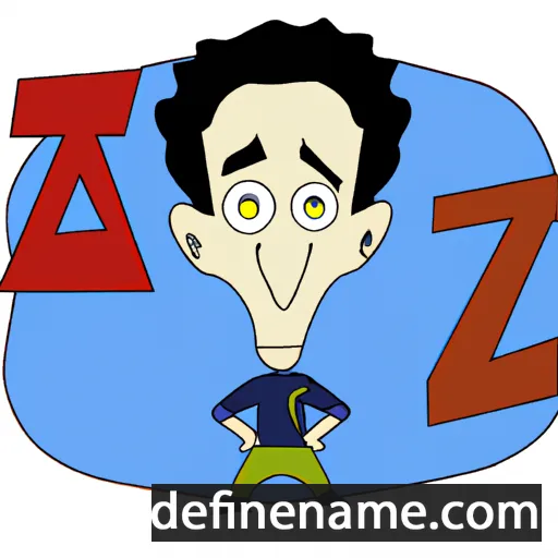 cartoon of the name Araz