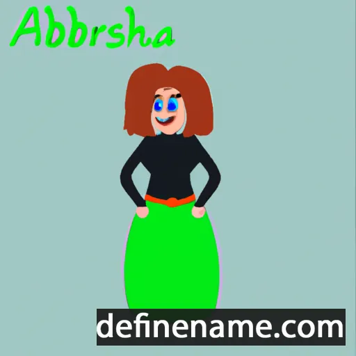 cartoon of the name Arbëresha