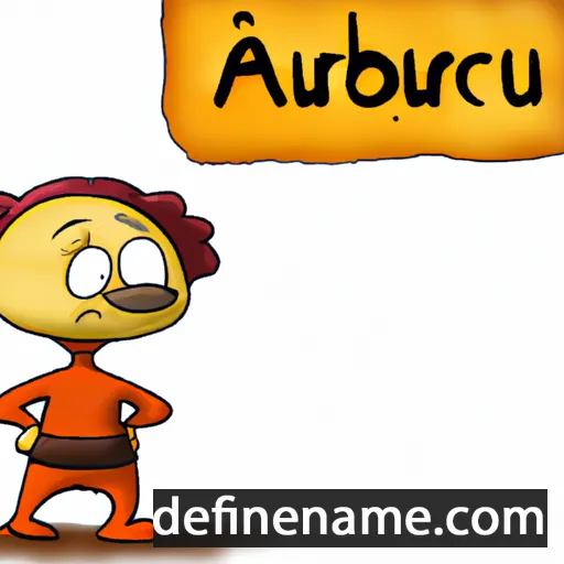 cartoon of the name Arbiricu