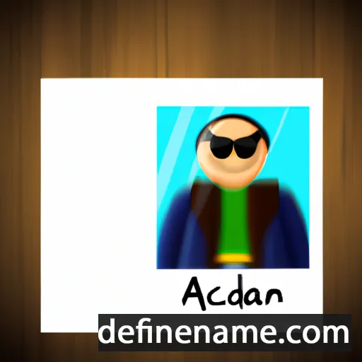 cartoon of the name Arcadian