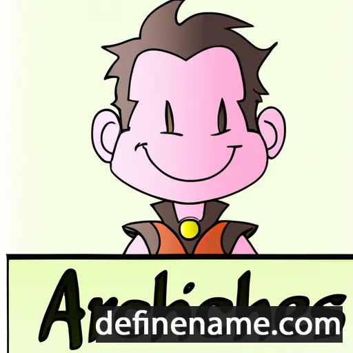 cartoon of the name Archélaüs