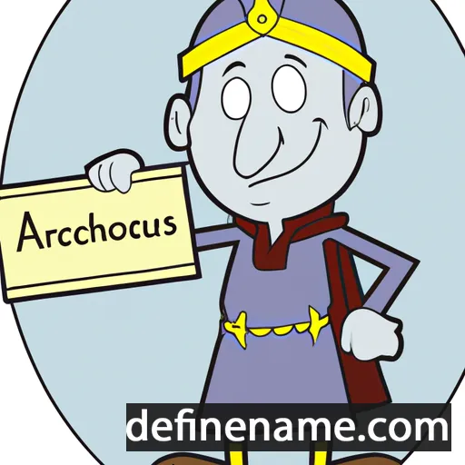 Archemachus cartoon