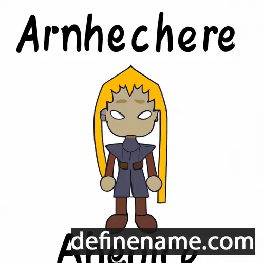 cartoon of the name Archemire