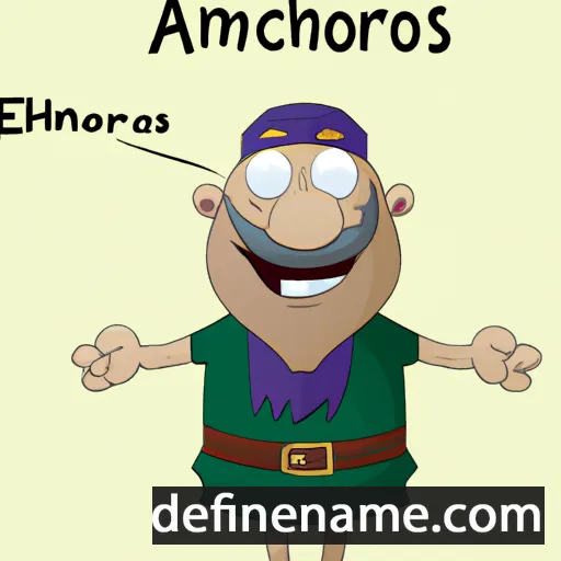 Archemoros cartoon