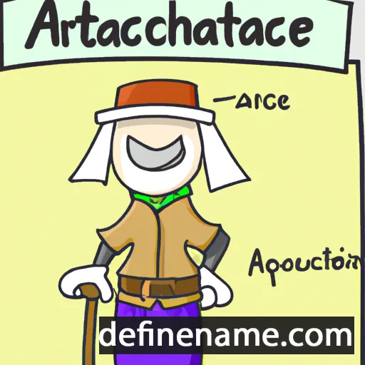 cartoon of the name Archestrate