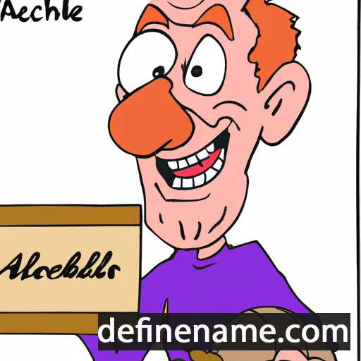 Archiebald cartoon