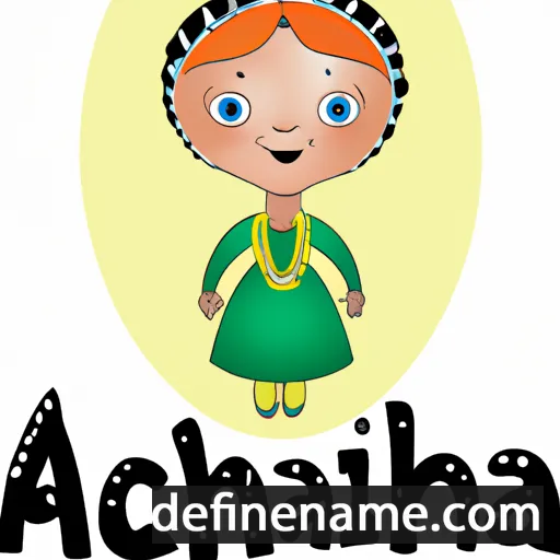 cartoon of the name Archiina