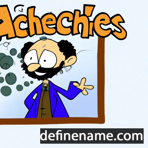 Archimédes cartoon