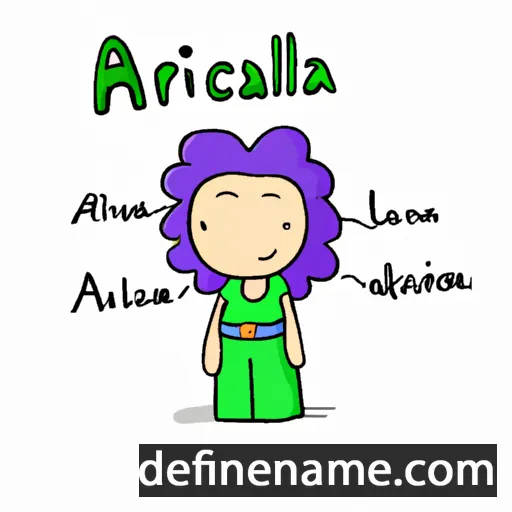 Arcilia cartoon