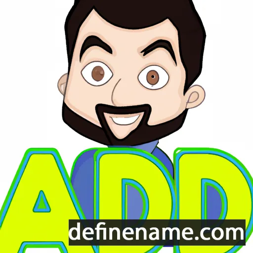 cartoon of the name Arda