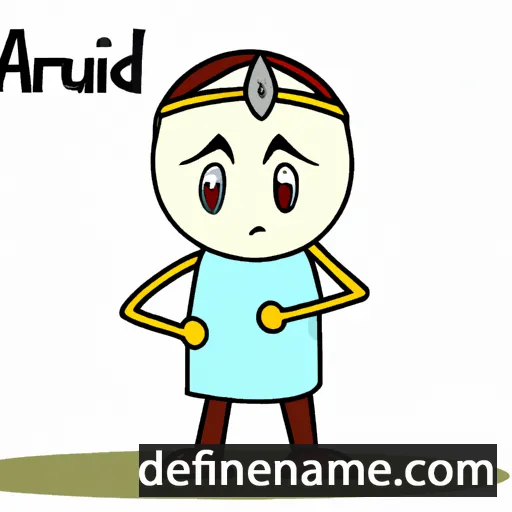 cartoon of the name Ardúlín