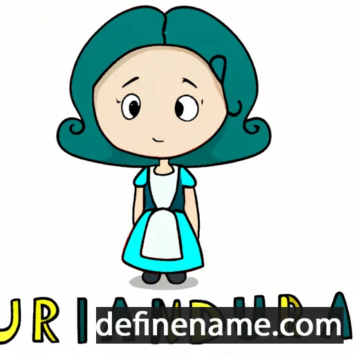 cartoon of the name Arduina