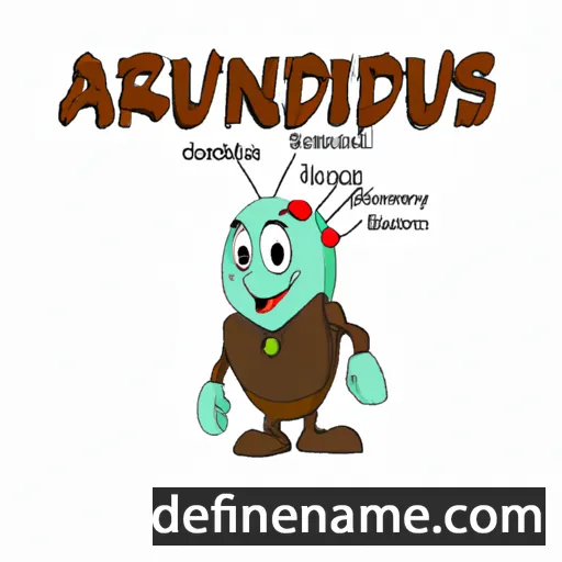 cartoon of the name Arduinus