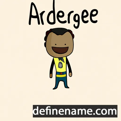 Arégonde cartoon