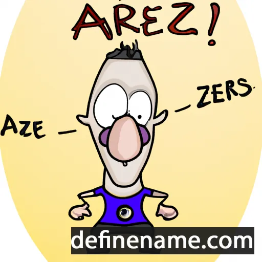 Arész cartoon