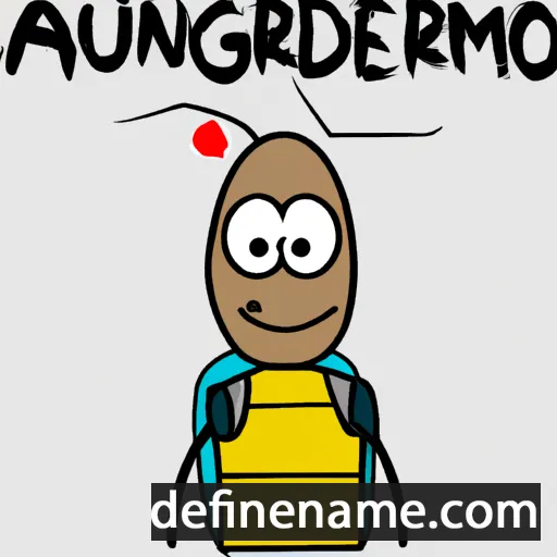 cartoon of the name Aregunda