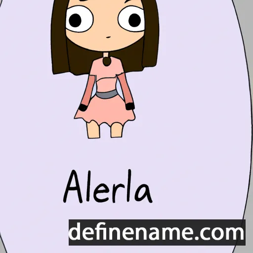 Arelia cartoon