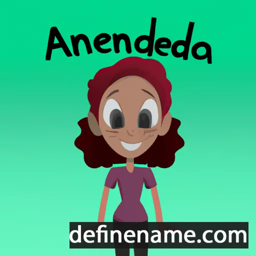 cartoon of the name Arendina