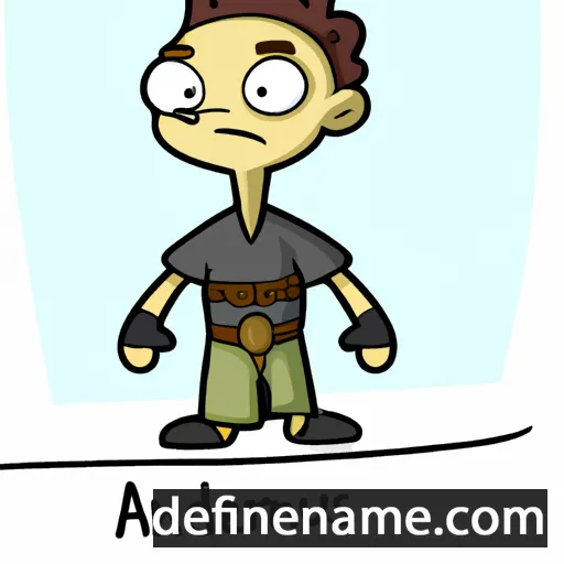 cartoon of the name Arendinus