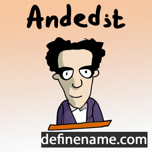 cartoon of the name Arendt