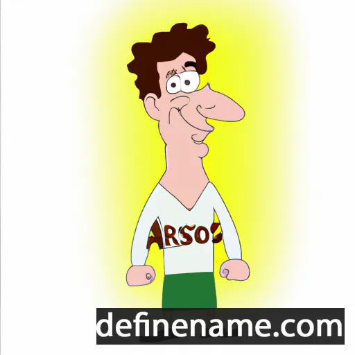 cartoon of the name Areskos