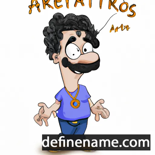 cartoon of the name Aretaios