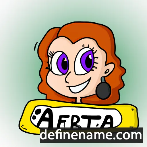 Aretta cartoon