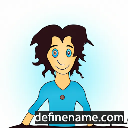 cartoon of the name Areyel