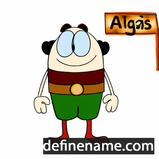 cartoon of the name Argailas