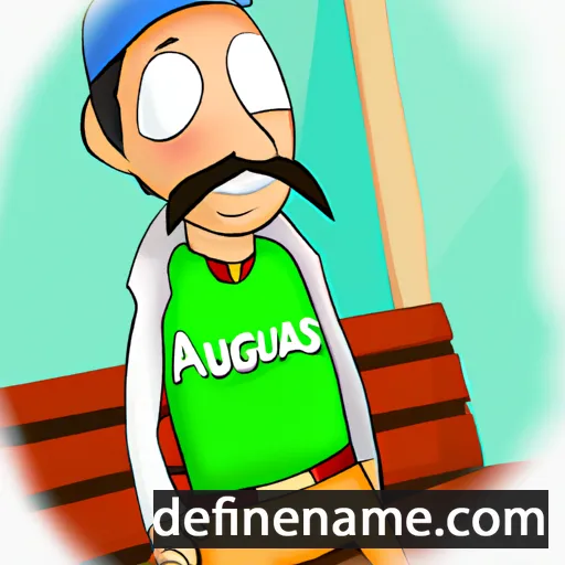 cartoon of the name Argaudas