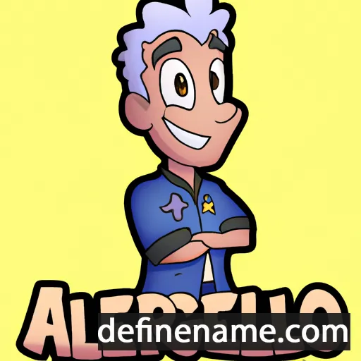 cartoon of the name Argelio