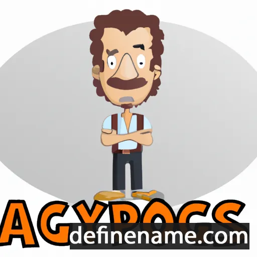 cartoon of the name Argyrios