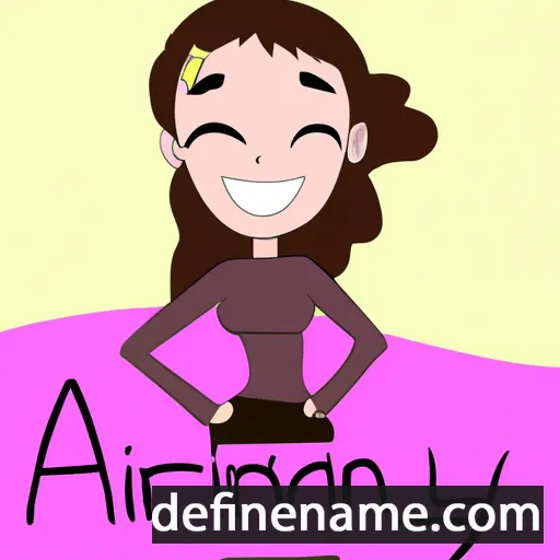 cartoon of the name Arianny