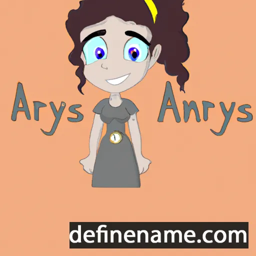 Arianys cartoon