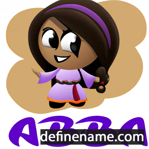 cartoon of the name Ariba