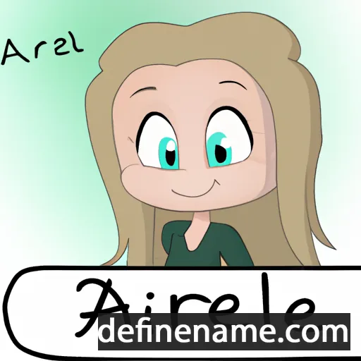 Ariëlle cartoon