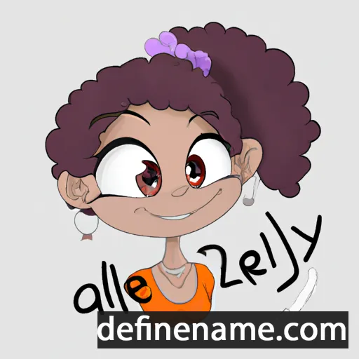 cartoon of the name Arielys