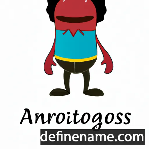 cartoon of the name Arignotos