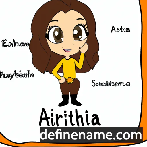 Arihia cartoon