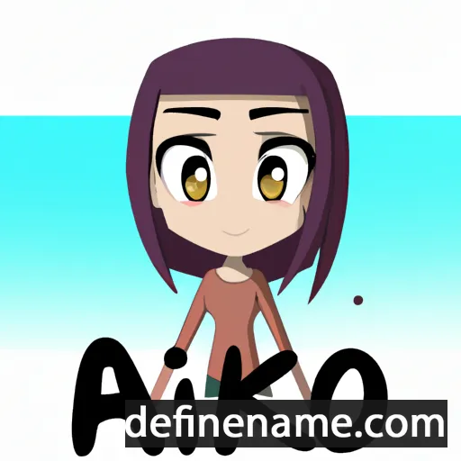 cartoon of the name Ariko