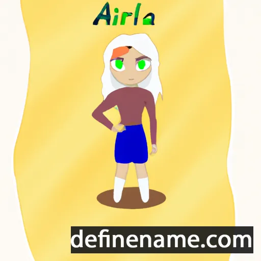 Arilla cartoon