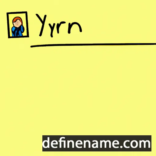 cartoon of the name Arilyn