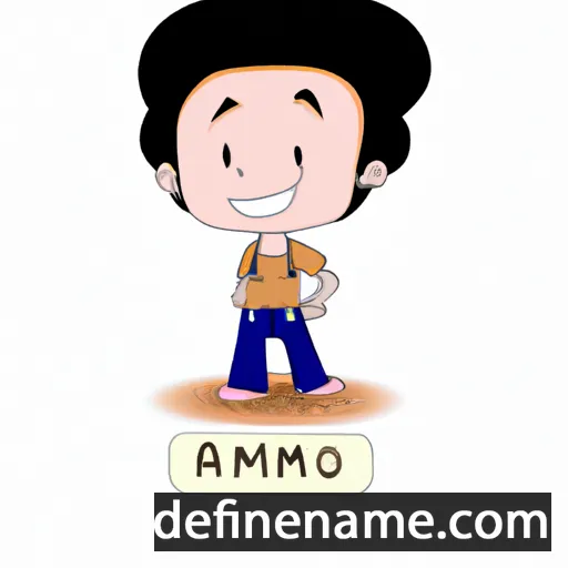 cartoon of the name Arimo