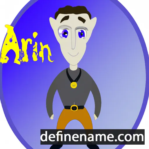 cartoon of the name Arion